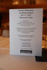 6. Nov. 2021 | Vorarlberger Motorsport Gala-Abend im Winzersaal