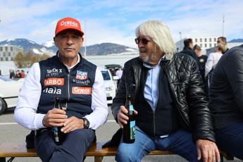 Dietmar Brückl mit Erich Scheiblauer (rechts)