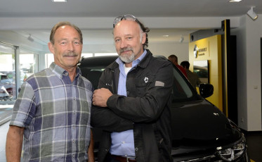 Arnold Roethlin mit Hugo Simma
