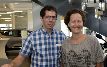 Christoph Marte und Nicole Marte (Imbiss Harrys Beiz)