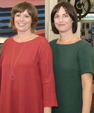 Nadja Malin-Potzinger und Linda Wallenta-Malin, Geschaeftsfuehrerinnen