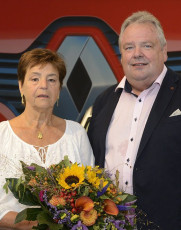 Marlies Malin und Buergermeister Karl Wutschitz