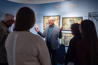 ARTIS-Uli Deck// 11.04.2024, Badisches Landesmuseum, BLM, Ausstellung „Welterbe des Mittelalters 1300 Jahre Klosterinsel Reichenau“, Große Landesausstellung 2024 - 20. April – 20. Oktober 2024 im Archäologischen Landesmuseum Baden-Württemberg (AL