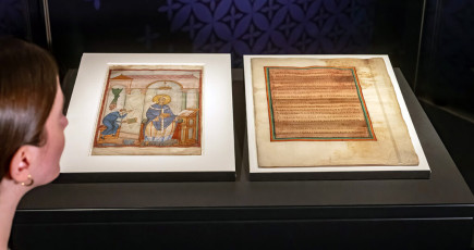 ARTIS-Uli Deck// 11.04.2024, Badisches Landesmuseum, BLM, Ausstellung „Welterbe des Mittelalters 1300 Jahre Klosterinsel Reichenau“, Große Landesausstellung 2024 - 20. April – 20. Oktober 2024 im Archäologischen Landesmuseum Baden-Württemberg (AL