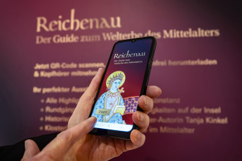 ARTIS-Uli Deck// 11.04.2024, Badisches Landesmuseum, BLM, Ausstellung „Welterbe des Mittelalters 1300 Jahre Klosterinsel Reichenau“, Große Landesausstellung 2024 - 20. April – 20. Oktober 2024 im Archäologischen Landesmuseum Baden-Württemberg (AL