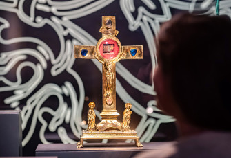 ARTIS-Uli Deck// 11.04.2024, Badisches Landesmuseum, BLM, Ausstellung „Welterbe des Mittelalters 1300 Jahre Klosterinsel Reichenau“, Große Landesausstellung 2024 - 20. April – 20. Oktober 2024 im Archäologischen Landesmuseum Baden-Württemberg (AL