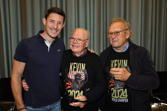 Kévin Estre WM Feier in Höchst