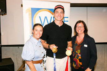 Rankweil am 21.5.2026 11. Ordentliche Generalversammlung der WIGE Vorderland, im Firmament. Stargast Doppelolympiasieger Alessandro Haemmerle.
