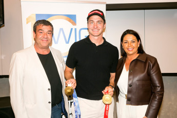 Rankweil am 21.5.2026 11. Ordentliche Generalversammlung der WIGE Vorderland, im Firmament. Stargast Doppelolympiasieger Alessandro Haemmerle.