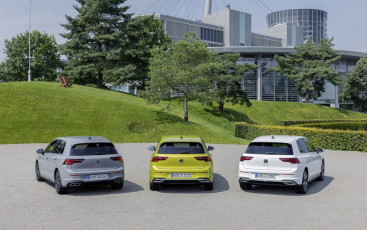 The new Volkswagen Golf 1.0 eTSI, Golf eHybrid and Golf GTE