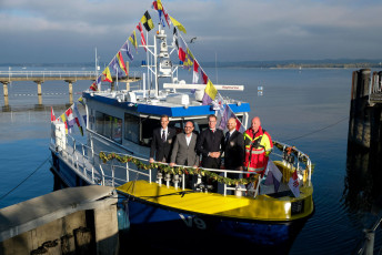 Das modernste Rettungsboot Österreich V9 wird getauft und eingeweiht