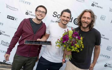 Mundart-Award an „Kurzfristig“ @Sound@v (c) ORF