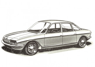 Design drawing of the NSU Ro 80