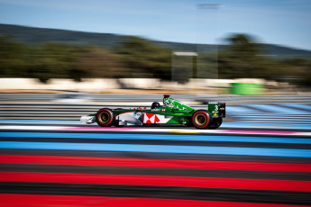 Didier Sirgue finished in 3rd place on Saturday with his Jaguar R2 - Credit Angelo Poletto-BOSS GP