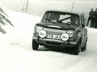 Jänner Rallye 1973 - Falko Jansen-Otto Schmitt Simca Rallye II - Platz 11 (002)