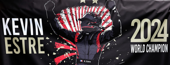 Kévin Estre WM Feier in Höchst