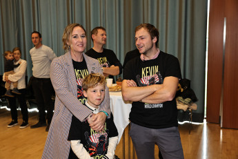 Kévin Estre WM Feier in Höchst