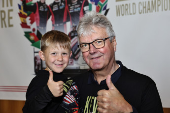 Kévin Estre WM Feier in Höchst