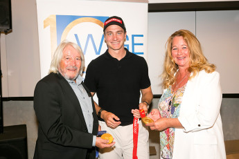 Rankweil am 21.5.2026 11. Ordentliche Generalversammlung der WIGE Vorderland, im Firmament. Stargast Doppelolympiasieger Alessandro Haemmerle.