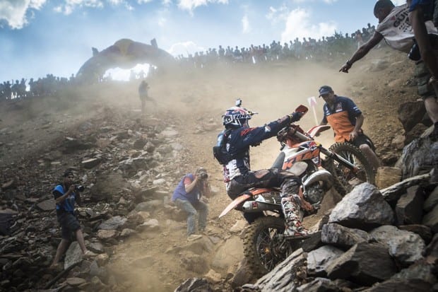Jonny Walker performs at the Red Bull Hare Scramble 2015 in Eisenerz, Austria on June 7th, 2015.