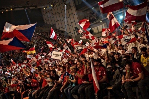 Stimmung in de Olympiahalle